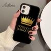 Couples Her King His Queen Phone Case for iPhone 17 Air 15 16 11 12 13 14 Pro Max Plus Cover coque Fundas Shell