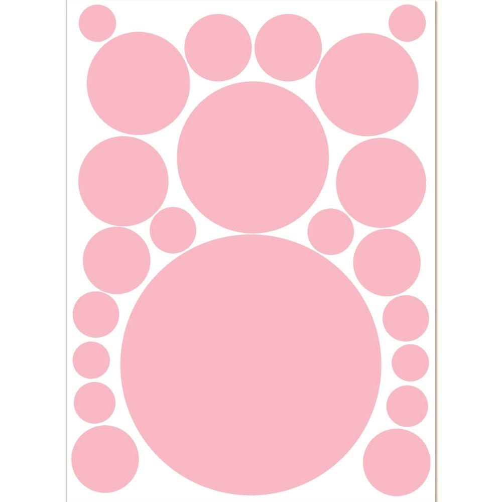 10PCS Wall Stickers for Bedroom Living Room, Polka Dot Wall Decals for Boys and Girls Bedroom Playroom Living Room Decor