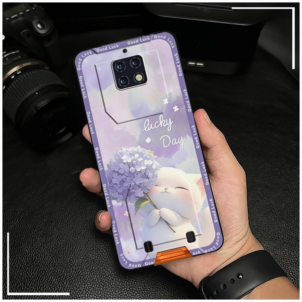 Back Cover Anti-dust Phone Case For Oukitel WP6 Protective TPU Fashion Design Shockproof Cartoon Soft Case Graffiti Cute