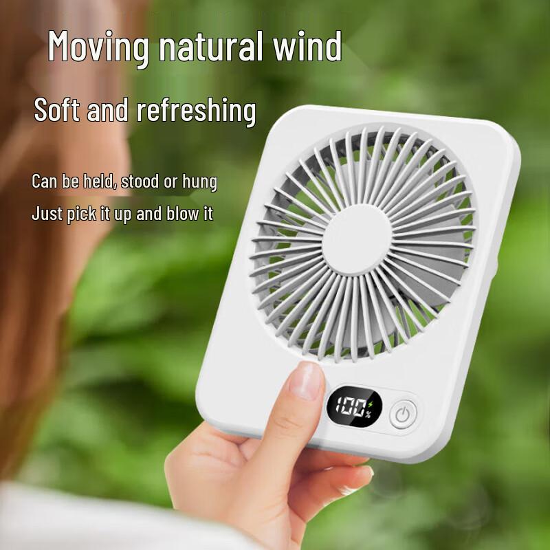 Smart Digital Display Portable Desktop Fan