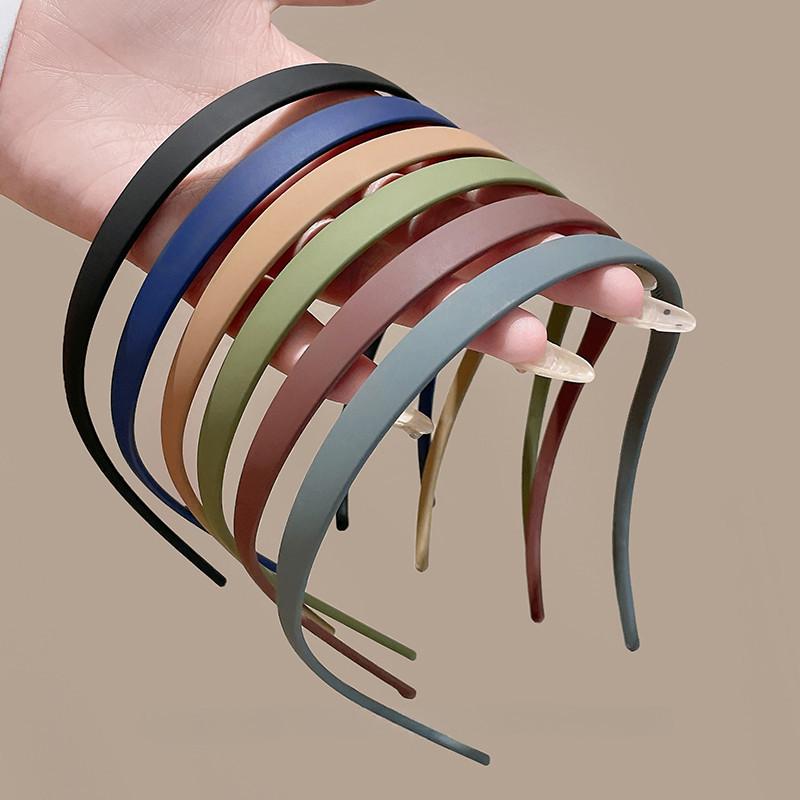 Minimalist Matte Headband, U-shaped Anti Slip Headband Suitable for Women, Fashionable Fully Matched Hair Accessory