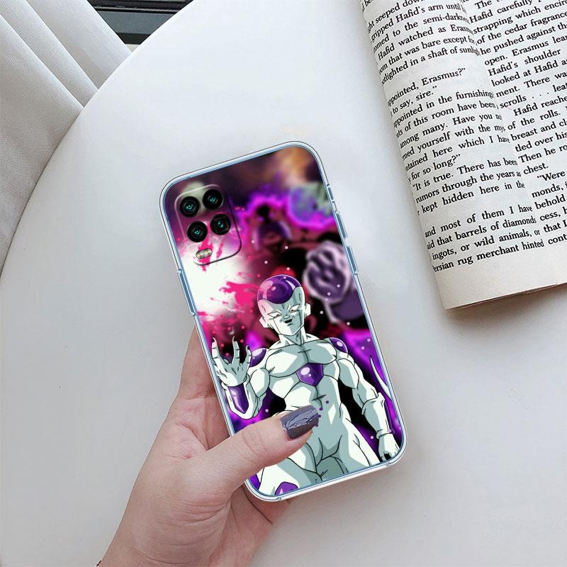 Dragon Ball Freeza Transparent Phone Case for Motorola Moto Edge Plus G200 G23 E13 E15 E20 E30 G62 G71 G72 G75 G24 G15 Power