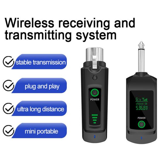 Microfono Lavalier Wireless Forte Anti-Interferenza Trasmissione Audio Stabile Plug-Play Microfono Mini per Registrazione Video