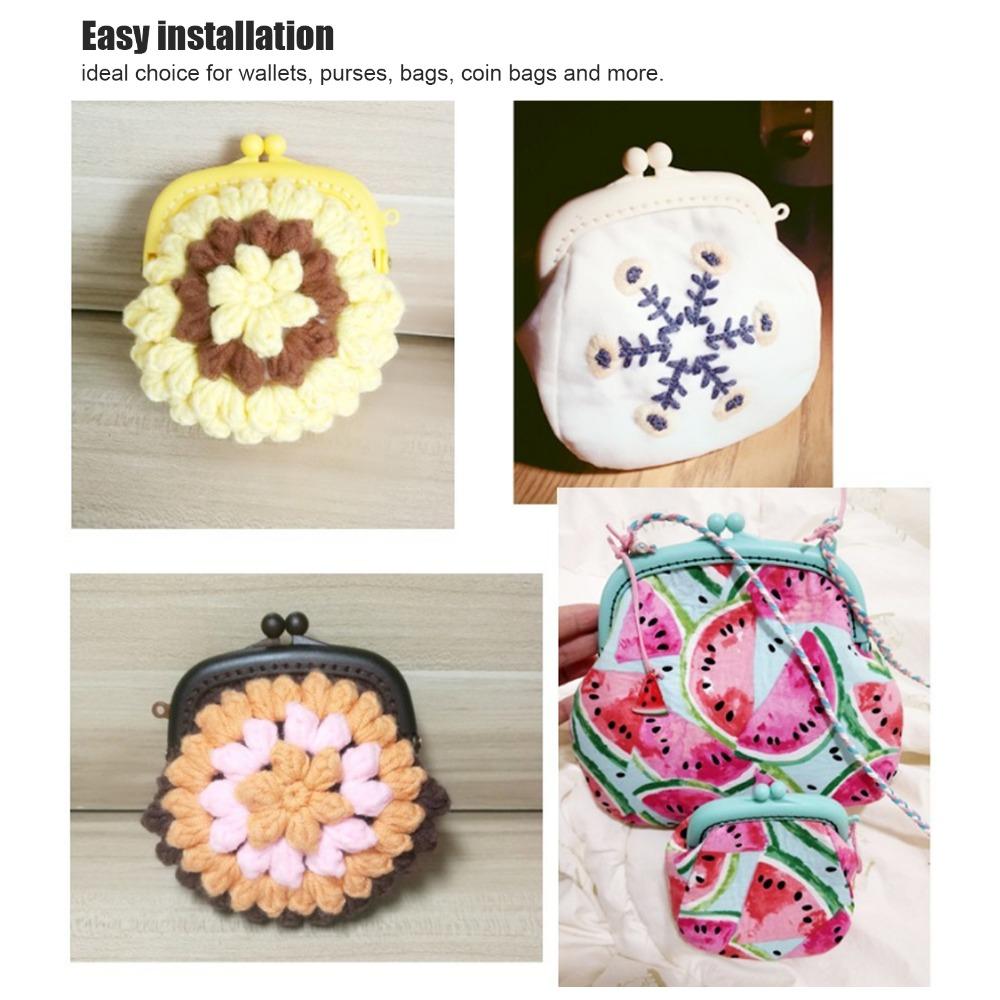 10pcs Light Weight Kiss Clasp Lock 85mm/3.35in Coin Purse Frame Purse Clasp Frame For DIY Projects