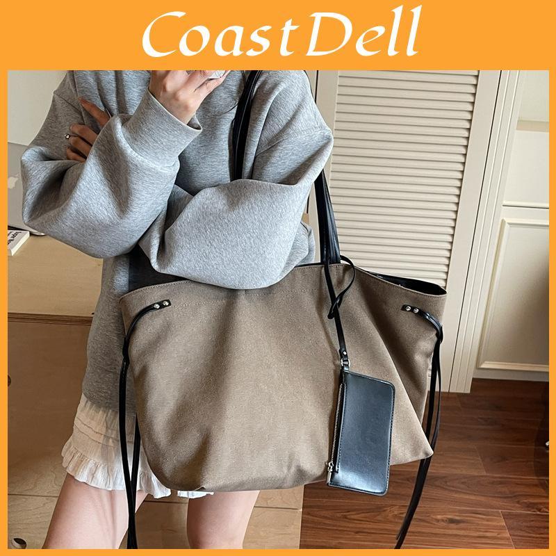 Canvas Tote Bag For Women With Magnetic Closure And Inner Pockets For Daily Use