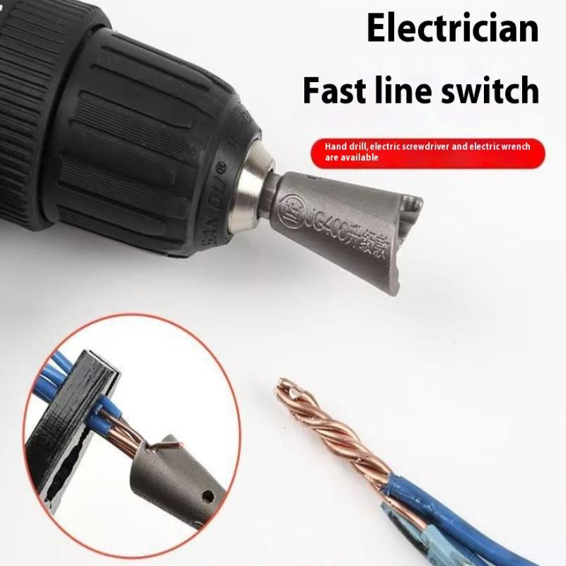 1Pc Wire Twisting Tools Quickly Twister Power Drill Drivers Twisted Connector Cable Device Multi-Tool