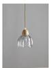 Nordic Glass Ceiling Pendant Lamp - Flower Bud Design for Cafes and Bars