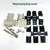 DB9 Female-to-Male 9-Pin Solder Type RS232/485 Serial Connector Plug