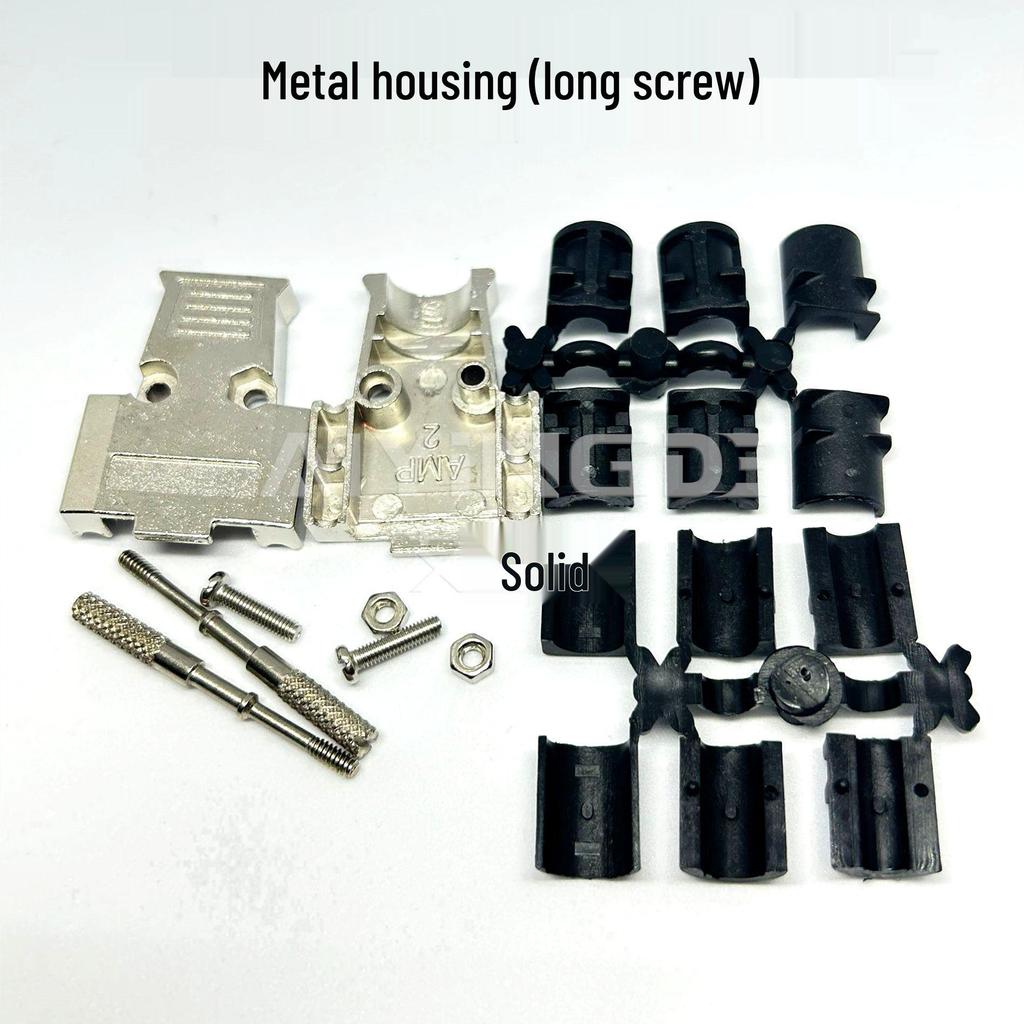 DB9 Female-to-Male 9-Pin Solder Type RS232/485 Serial Connector Plug