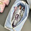 Large Capacity Pen Stationery Storage Bags Cute Student Cosmetic Pouch  Office