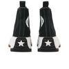 Converse Run Star Hi Schwarz Unisex Sneaker Weiß Gummi 166800C