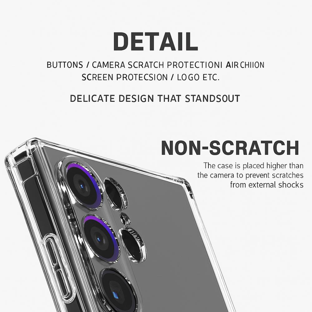 The Ultimate Anti-Yellowing Clear Card Slot Jelly Case for Galaxy A24 – Full Cover Air Bumper Protection