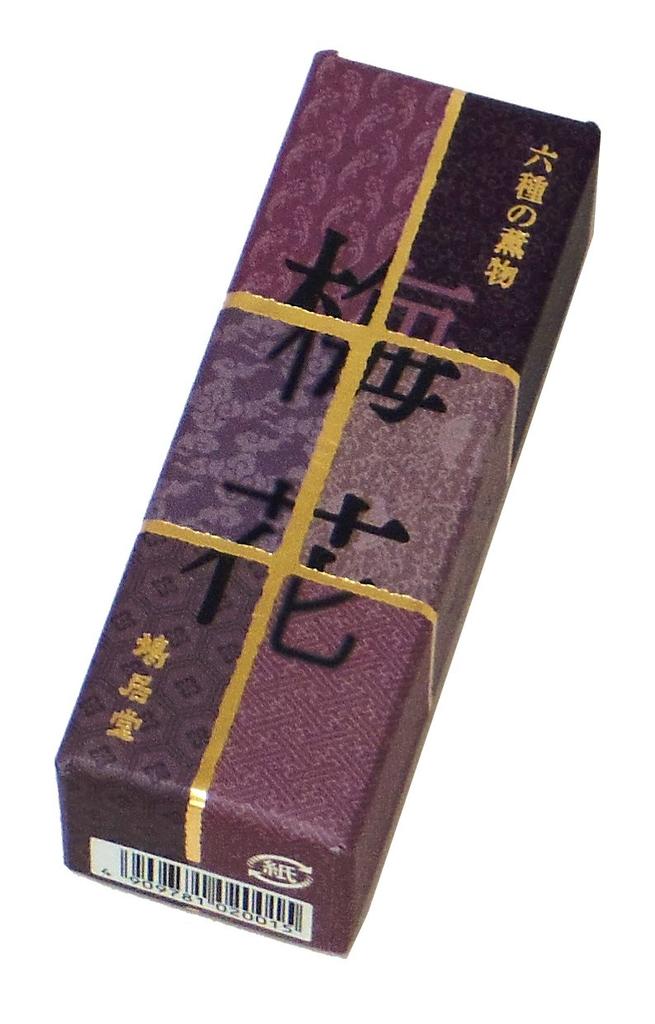 Incense Kyukyodo Six Plum 20 Sticks 6 Cm Japanese Blossom Variety Home Fragrance Made In Japan