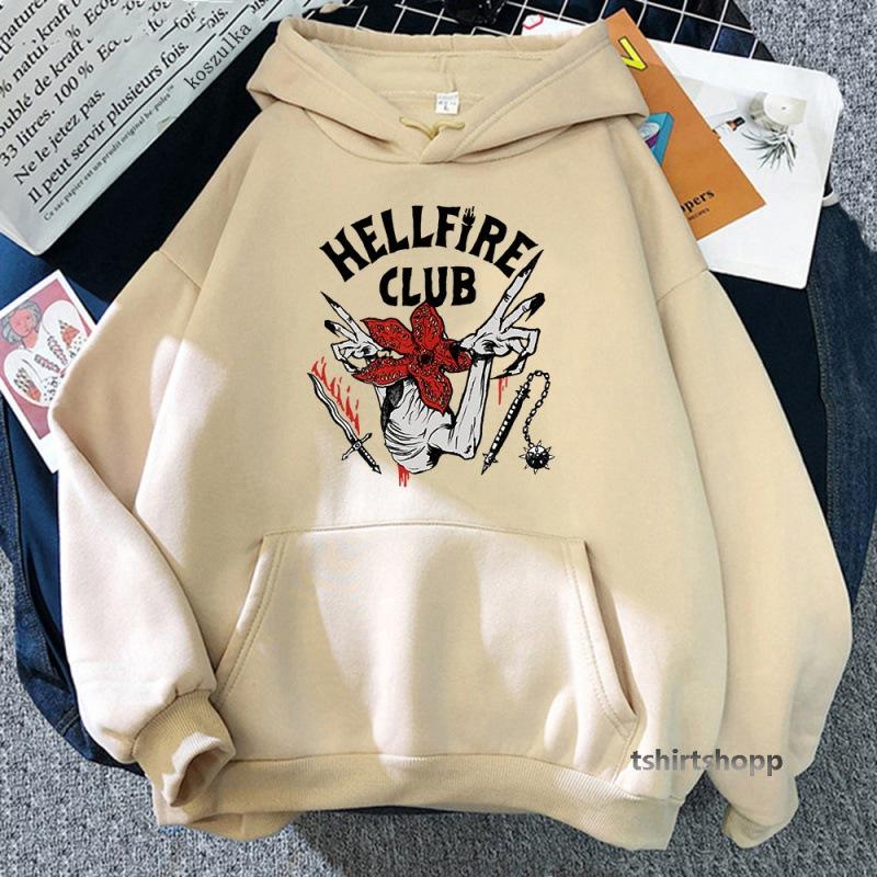 Худи Stranger Things 4 HELLFIRE CLUB с флисовой подкладкой 6619 XS