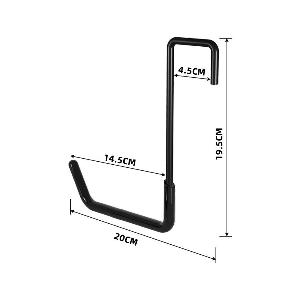 Heavy-Duty Metal Hooks for Garage and Garden Tools