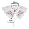 Women Embroidery Fake Collars Cape Scarf Female Blouse Tops Bead False Collar Shawl Neckwear Shirt Detachable Collars Fuax Cols