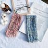 Women's Floral Lace Arm Sleeves, Summer Ice Silk Sun Protection Sleeves, Long Cooling Arm Covers for Driving