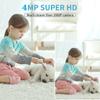 4MP Tuya Smart Mini WiFi Indoor Wireless Security Camera Two Way Talk Home Baby Monitor PIR Auto Tracking Surveillance