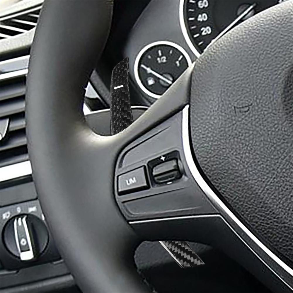 Carbon Fiber Steering Wheel Paddle Shifter Extension For BMW G20 G30 G32 F90 M5
