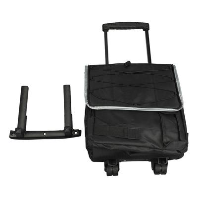 43L Rolling Cooler Bag Professional Waterproof Oxford Cloth Leakproof Insulated Food Storage Bag for Camping Outdoor