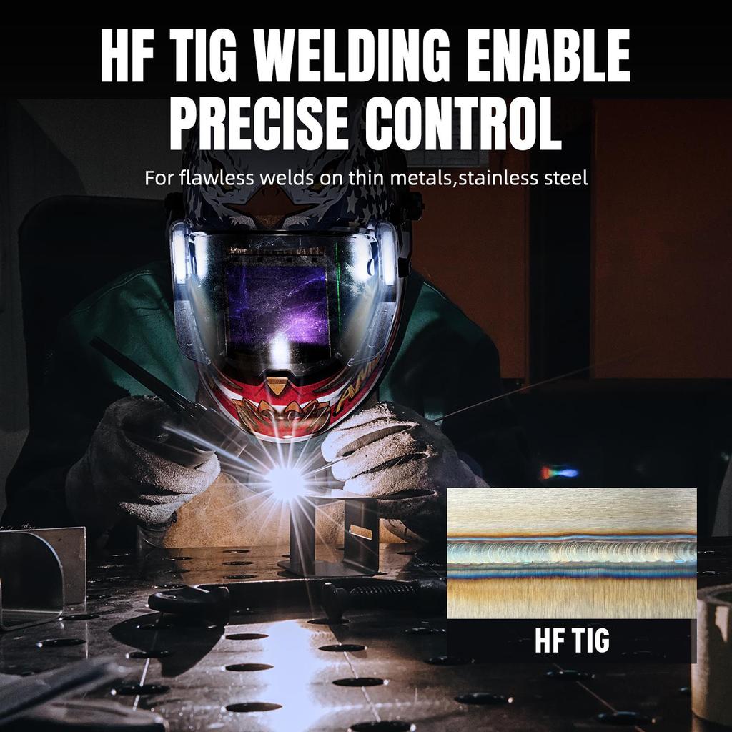 Plazmový řezák Svářečka Kombinace MCT-416 Pulzní MIG/HF TIG/HF CUT/MMA/FLUX CORE 6v1 Multifunkční Svářečka ANDELI 220V 160A Hliníková MIG Svářečka