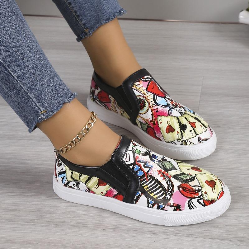 New Lazy Shoes Thick Baseplate Shoes Shallow Mouth Low Top Fashion Sports Casual Shoes Women
