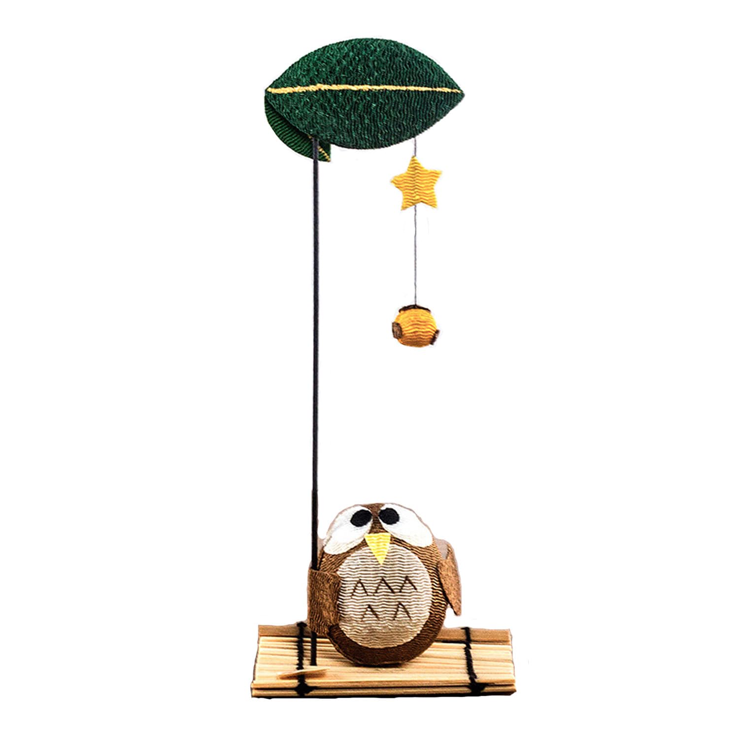 

Теру Теру летний ручной работы из креповой бумаги Нагоми японские товары Лягушка, традиция, ремесло, (Сова)