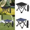 Camp Stool Compact Rest with Transport Bag for Walking Travel Patio