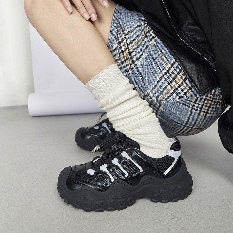 

Fashion outdoor hollow casual shoes women s 2025 summer and autumn new ugly cute shoes running sports shoes hiking shoes dad shoes 40