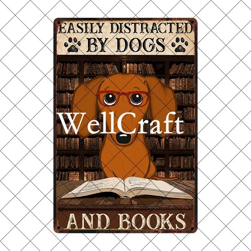 [ Wellcraft ] Pet I Am You Friend Dachshund Dog Bath Shop Wine  Art Metal Tin  Sign Wall  Poster Iron Painting Pub D-02 20*30 CM