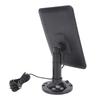 10W 5V Solar Panel for Wireless Outdoor Security Camera IP65 Waterproof Monocrystalline Silicon Solar Charger Type C Black