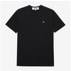 Comme Des Gar Ons Play Small Red Heart Tee Ax T304 051
