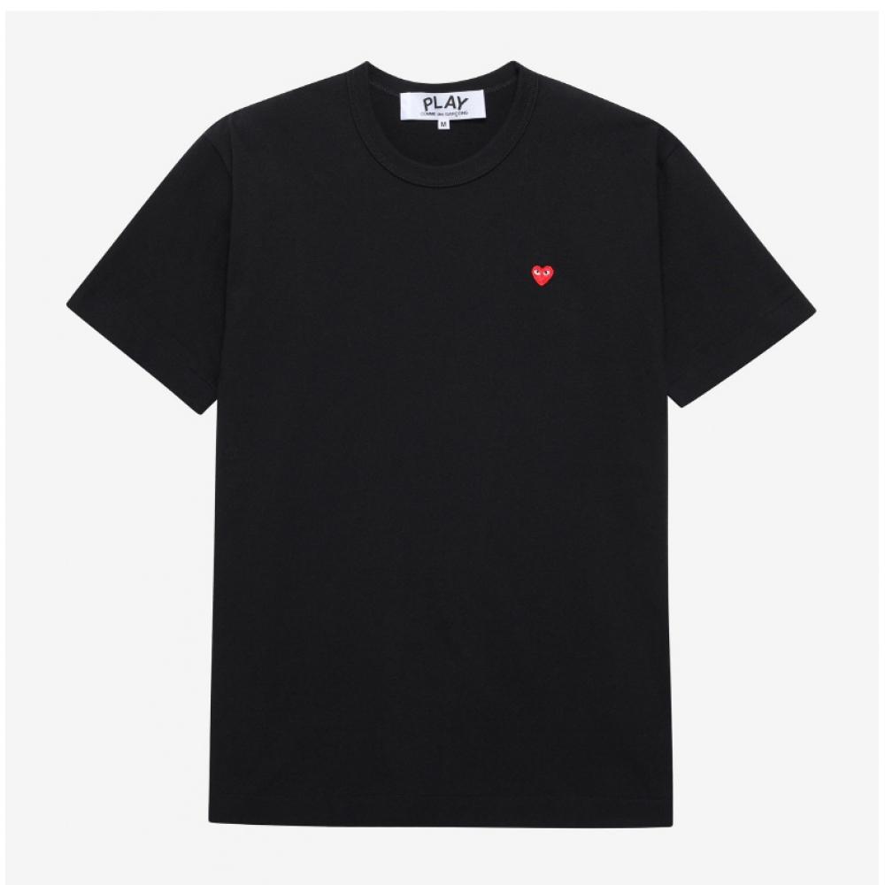 Comme Des Gar Ons Play Small Red Heart Tee Ax T304 051
