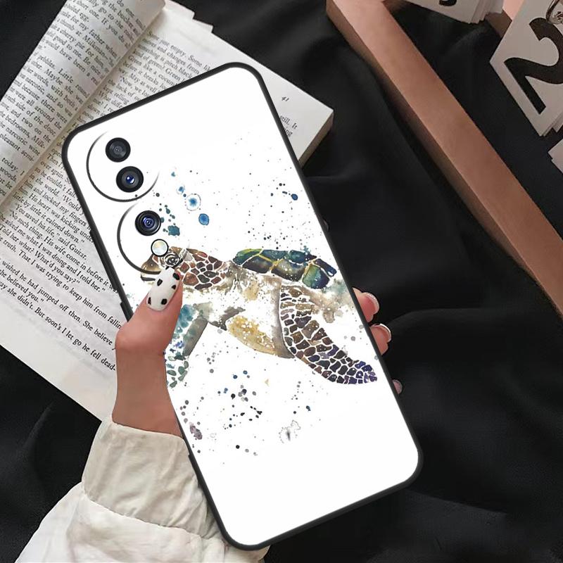 Морская черепаха Океан Чехол для Honor Magic 8 Pro 7 5 6 Lite Для Honor 400 200 70 50 X8c X8b X9a X9b X9c X9d Win RT Honor Magic7 Lite