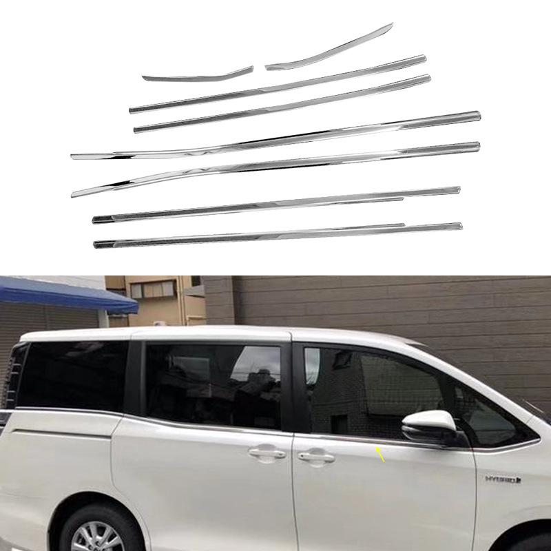 Stainless Steel Lower Window Trim for Toyota NOAH/VOXY - Decorative Edge Strip