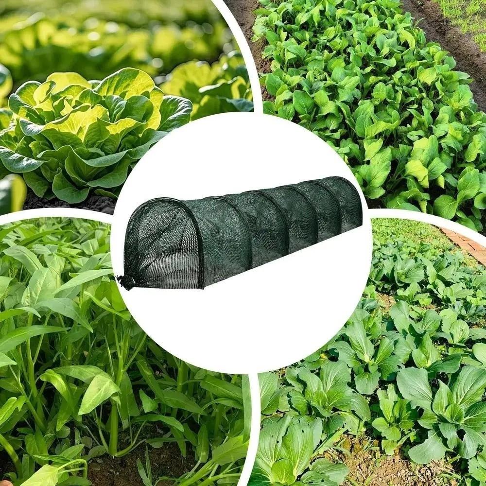 Green Mesh Shade Net Cover Collapsible Bird Insect Barrier Greenhouse Tunnel Vegetable Growing
