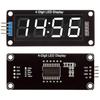 Red/Green/White/Yellow/Blue Colors TM1637 0.56" LED Display Digital Tube Decimal 7 Segment 4 Digit Clock Double Displays Dots