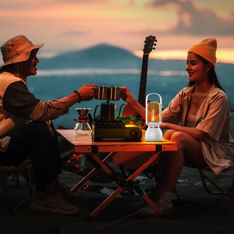 SZK-A9 Retro Portable Outdoor Bluetooth Speaker Lamp