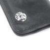 Very Good CHROME HEARTS Key holder  Cross Ball Button Bifold Wallet Used