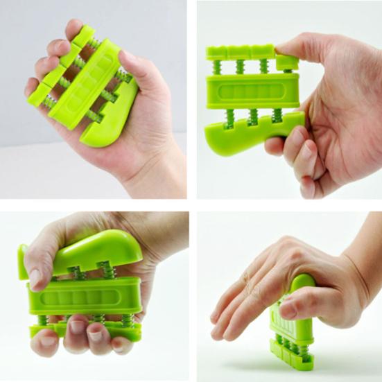 Entrenador de fuerza de agarre, herramienta de rehabilitación bidireccional para el entrenamiento de agarre de manos, ejercitador portátil para fortalecer los dedos.