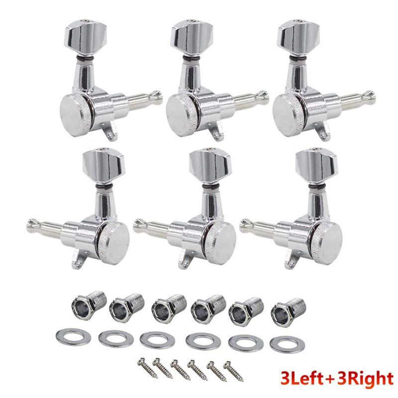 

Ретро линейные гитарные звукосниматели с фиксацией для электрических деталей Fender ST TL, хромированные