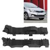 2PCS Black Bumper Support 865141W200 865131W200 Mount Holder for Kia Rio 2012-2017 Auto Body Repair