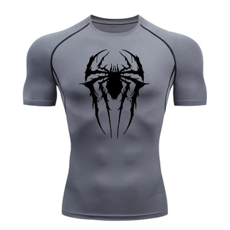 Sportswear Men Gym Compression T Shirt Running Long Sleeve Sports T-shirt Elastic Quick Dry Sport Tops Tee Athletic Shirts Men