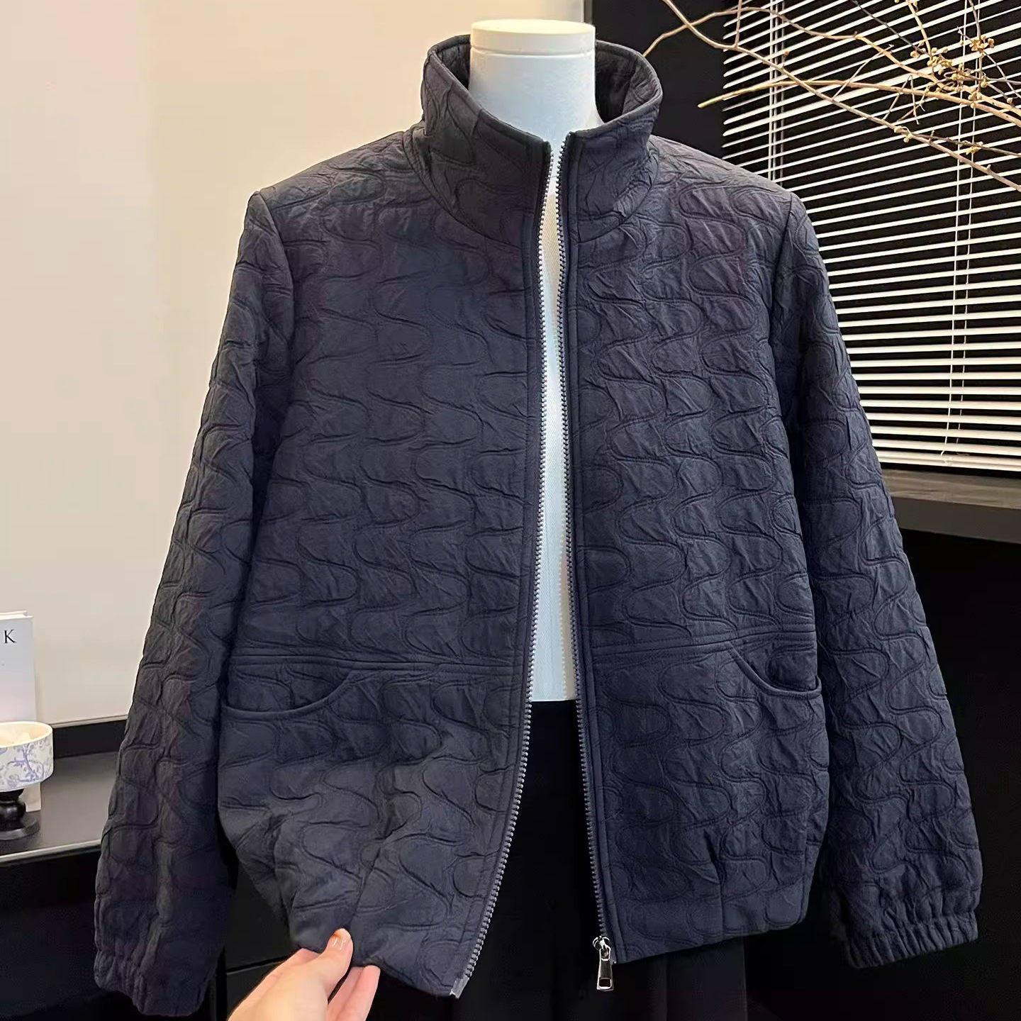 

Mom s 2026 Spring Stand-up Collar Baseball Jacket for Middle-Aged & Elderly Women - Loose, Casual Top for Spring & Autumn XL (Recommended for under 105 jin)