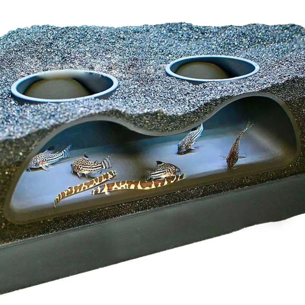 Ecological Aquarium Landscaping Ornaments Natural Environment Simulation Gravel Tunnel Aquarium