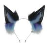 Simulation plush animal ear headgear handmade comic show cosplay cute dress up hair accessories aurora wolf ears headband