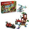 LEGO NINJAGO 71857 La Cabane et les Véhicules des Ninjas - Jeu de Construction des 7 ans