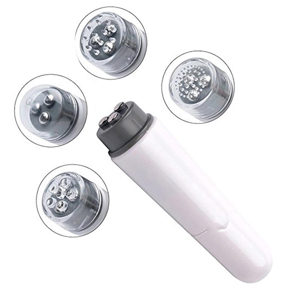 

Мини-электрический массажер для глаз, ручка, мини-электрический массажер для лица, косметический массажер для глаз, лица белый