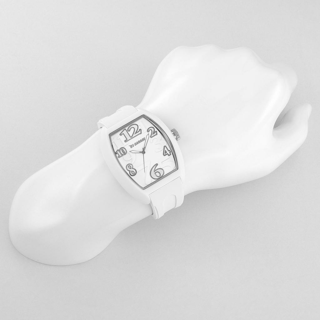 Sonne H020 48mm White Plastic Quartz 3 ATM Water Model Men's Watch, Dial, Movement, Resistance, H020WH-WH