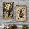 Vintage Witchery Painting Metal Signage Halloween Magic Poster Home Living Room Club Bar Hallway Art Wall Decor Iron Paintin